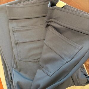 Halara women’s navy blue front and back patch pocket dress pants size large